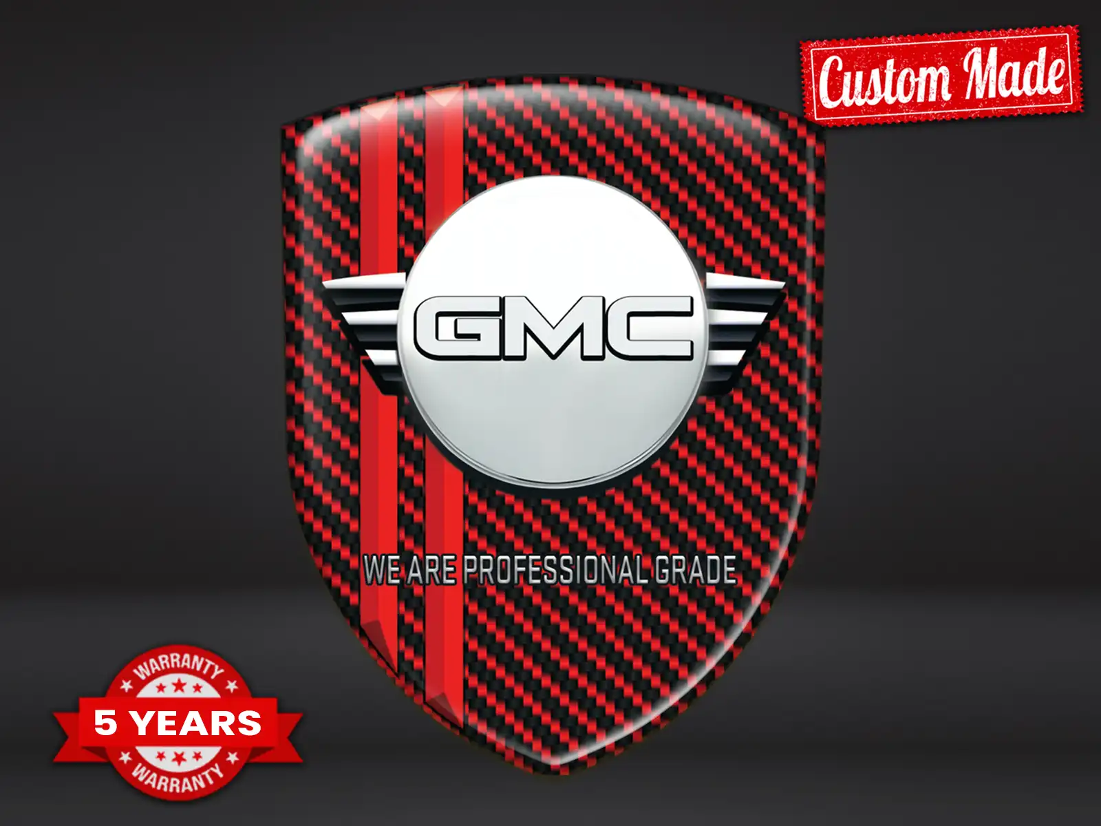 GMC Impresión Parachoques Estilo Premium Personalizable